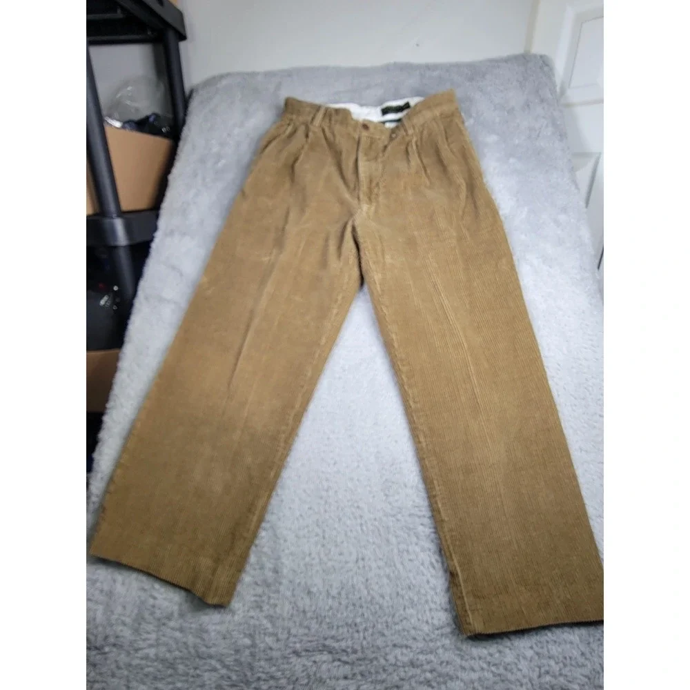 C.C. Filson Vintage Corduroy Pants Brown 34x28 100% Cotton